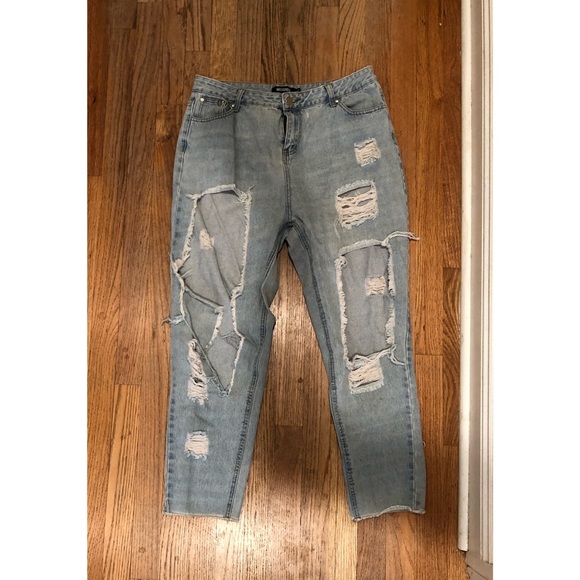Missguided Denim - Misguided Distressed Jeans sz 12